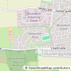 Map of Newcastle Upon Tyne