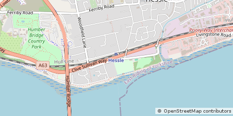 Map of Hessle, East Yorkshire