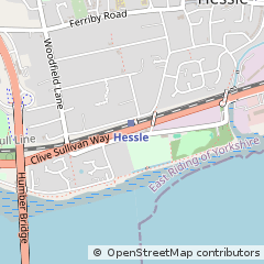 Map of Hessle, East Yorkshire