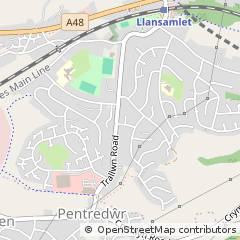 Map of Swansea