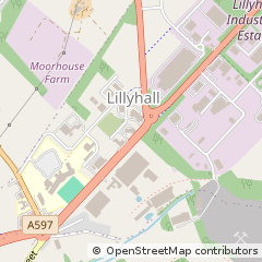 Map of Workington, Cumbria