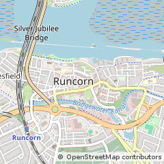 Map of Runcorn