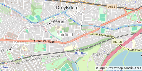 Map of Manchester, Greater Manchester