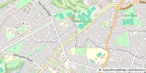 Map of Bristol, Avon