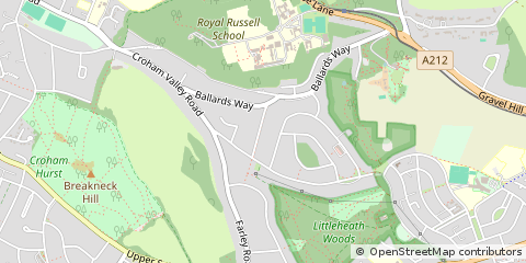 Map of South Croydon