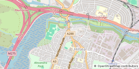 Map of Portsmouth, Hampshire