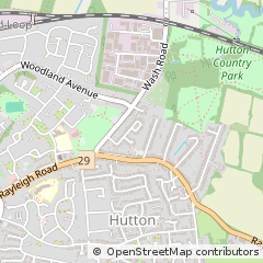 Map of Brentwood, Essex