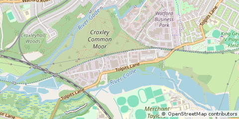 Map of Watford