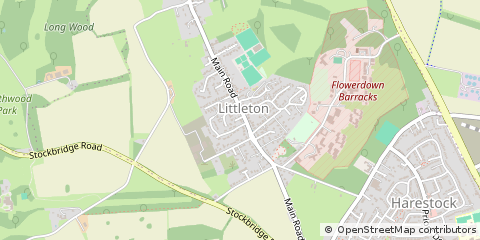 Map of Winchester