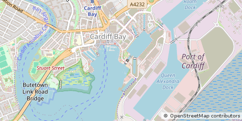 Map of Cardiff
