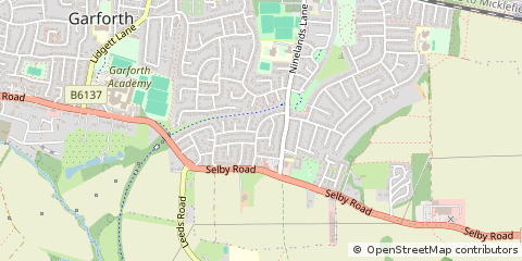 Map of Leeds