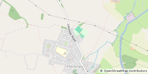 Map of Leicester
