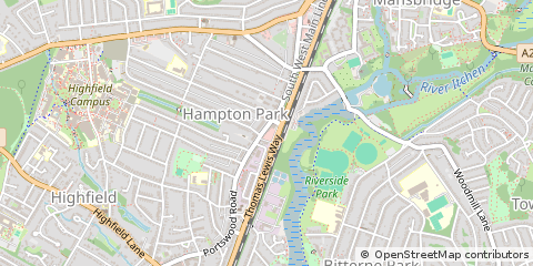 Map of Hampshire