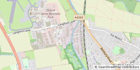 Map of Kidlington