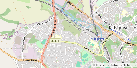 Map of Stoke-on-Trent