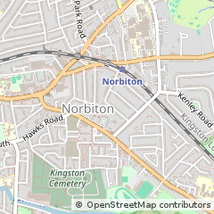 Map of Kingston Upon Thames