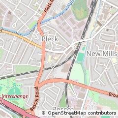 Map of Walsall, West Midlands