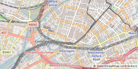 Map of Manchester