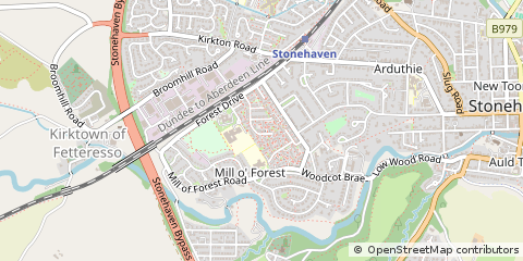 Map of Stonehaven