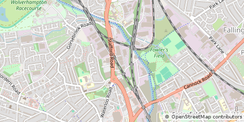 Map of Wolverhampton