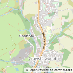 Map of Rossendale