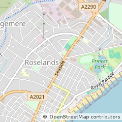 Map of Eastbourne, East Sussex