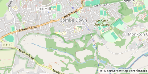 Map of Bath