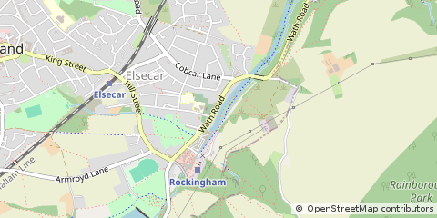 Map of Barnsley