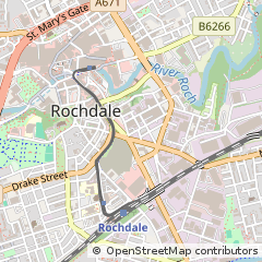 Map of Rochdale