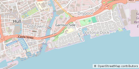 Map of Hull