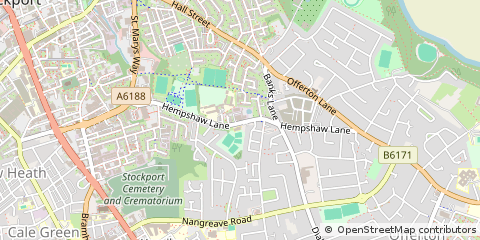 Map of Stockport