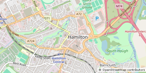 Map of Hamilton