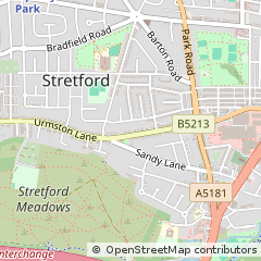 Map of Manchester