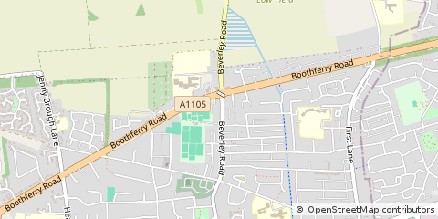 Map of Hessle, East Yorkshire