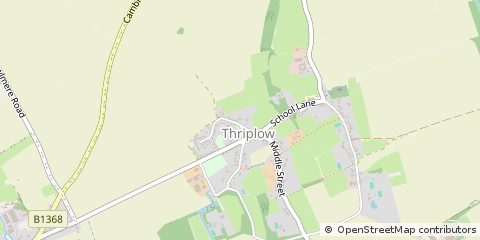 Map of Royston, Hertfordshire