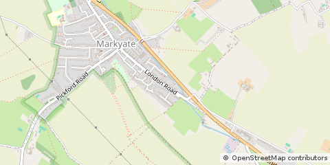 Map of ST. Albans, Hertfordshire