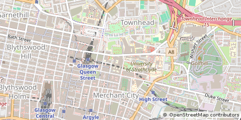 Map of Glasgow