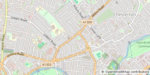 Map of Cambridge