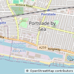 Map of Brighton, East Sussex