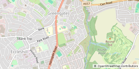 Map of Bradford
