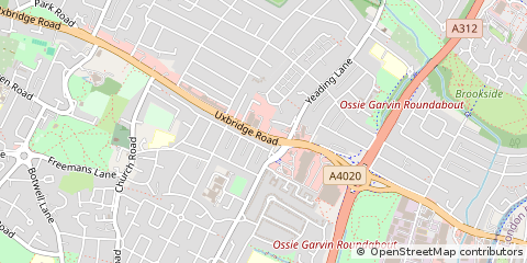 Map of Hayes