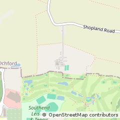 Map of Rochford, Essex