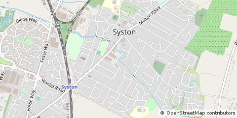 Map of Leicester