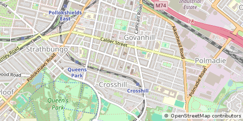 Map of Glasgow