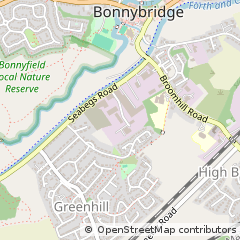 Map of Bonnybridge
