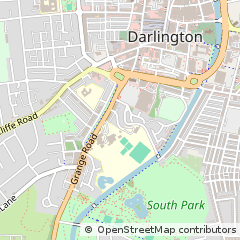 Map of Darlington