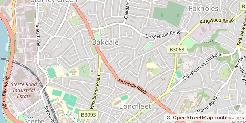 Map of Poole