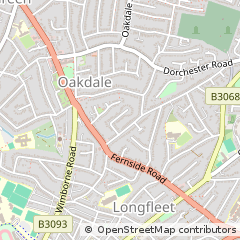Map of Poole