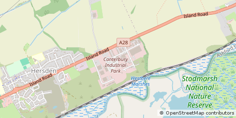 Map of Business Park Hersden,, Canterbury, Kent