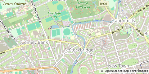 Map of Edinburgh